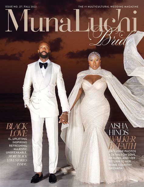 aisha hinds wedding photos|Exclusive: Actress Aisha Hinds Covers MunaLuchi。